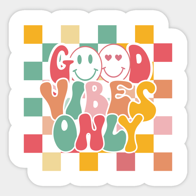 Good Vibes Only Sticker by Naturestory